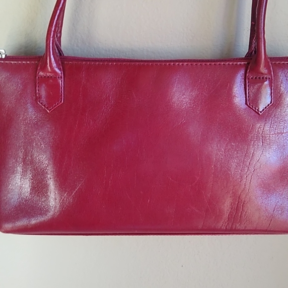 HOBO Bags Hobo International Red Small Shoulder Bag Y2k Leather